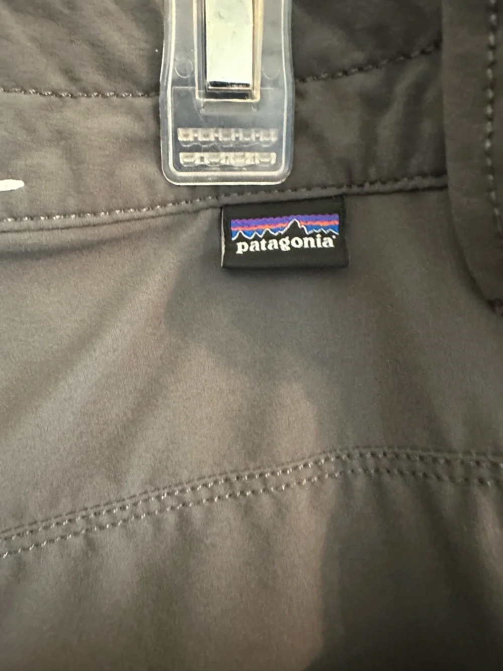 Men's Patagonia Quandry Dark Gray Performance Pants - Picture 4 of 7